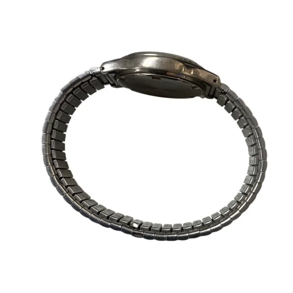 Vintage Pulsar Women's Watch Stretch Band Silver - Picture 5 of 9